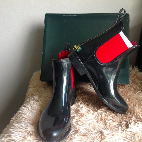 Lauren Ralph Lauren Tally Short Rain Booties - Picture 3 of 12